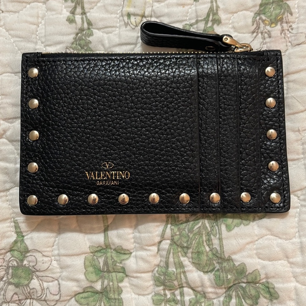 Valentino Rockstud Card Case